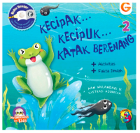 Kecipak. kecipuk Katak berenang