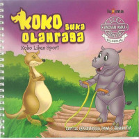 Koko Suka Olahraga = koko likes sport