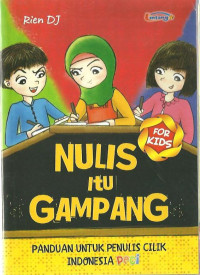 Nulis Itu Gampang